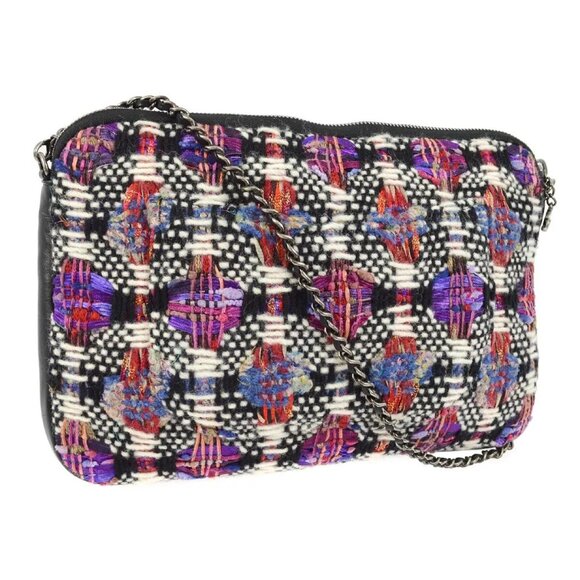 Chanel Wool Lambskin Jacket Motif Chain Shoulder Bag - Picture 8 of 8